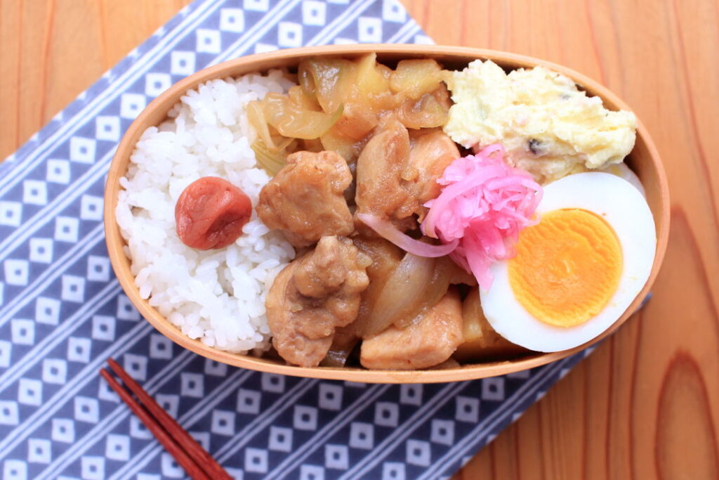 肉じゃがのお弁当
